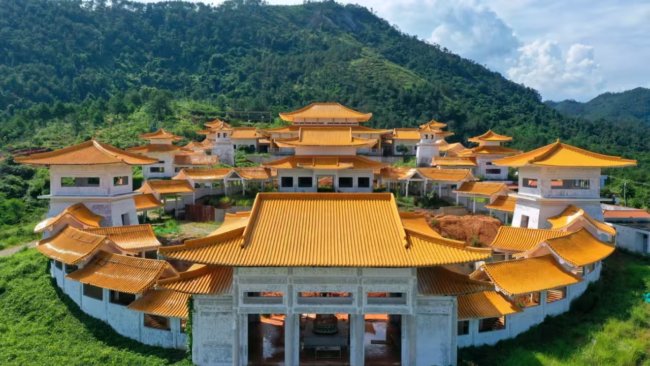 肇庆怀集·六祖禅院 | 琉璃加冕，，，千年禅光耀岭南